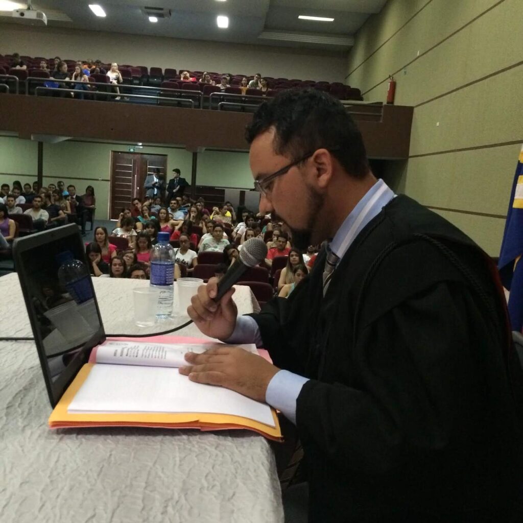 Professor Marcos Alvarenga.
Foto: Divulgação