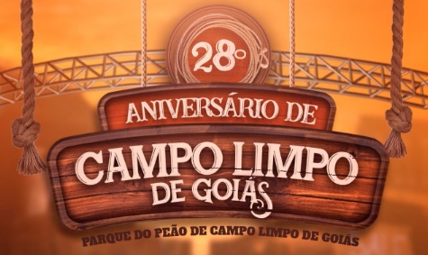 Campo Limpo de Goiás anuncia atrações para 28° aniversário do município