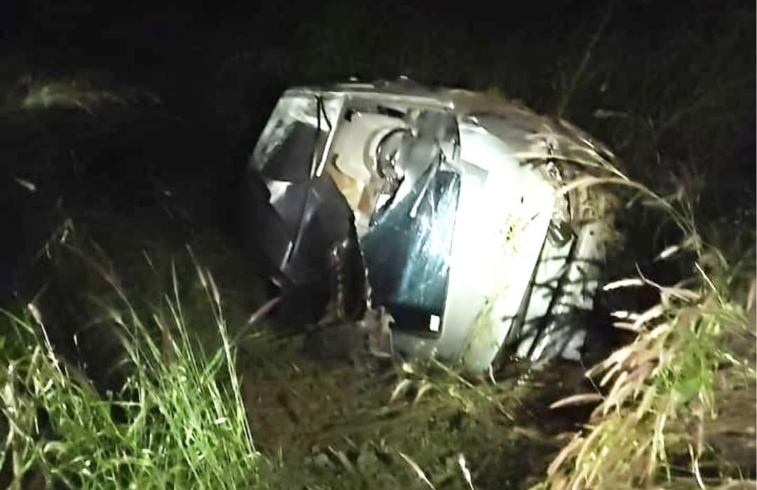 Acidentado anda sozinho por 2km para buscar socorro