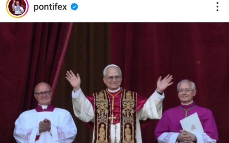 Papa Leão XIV estreia no Instagram e conquista milhões de seguidores em um dia