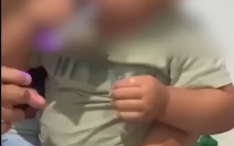 Polícia Civil já está na mira de jovem que colocou vape na boca de bebê