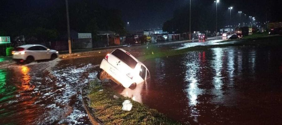 Nerópolis entra em alerta laranja e tem risco de chuvas intensas